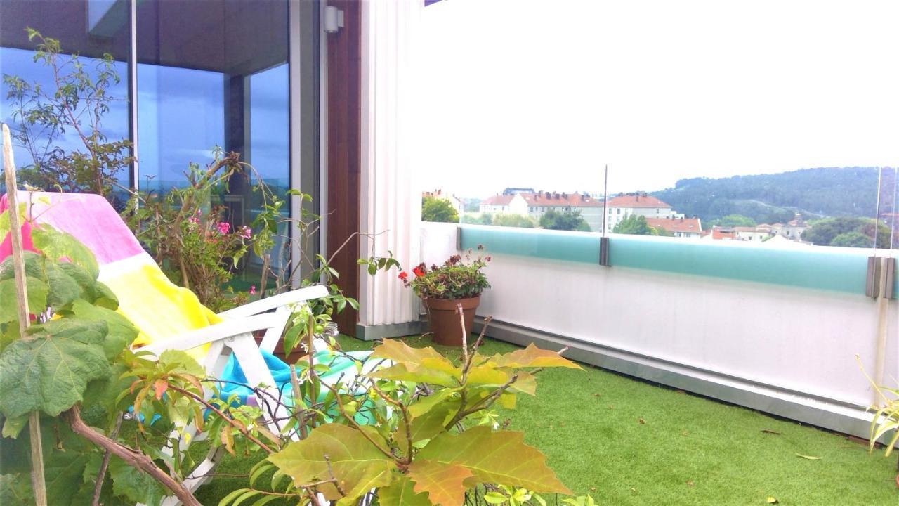 Preciosa Habitacion Suite En Atico Con Terraza Santiago de Compostela Ngoại thất bức ảnh