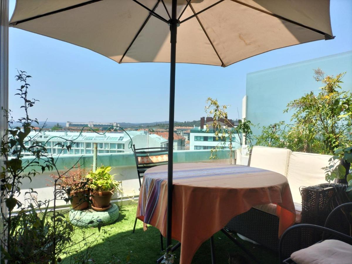 Preciosa Habitacion Suite En Atico Con Terraza Santiago de Compostela Ngoại thất bức ảnh